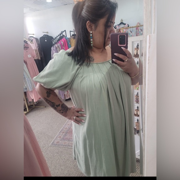 Hayden Sage Dress SOLD - Picture 1 of 3